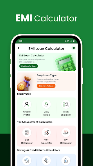 EMI loan Calculator Screenshot 0