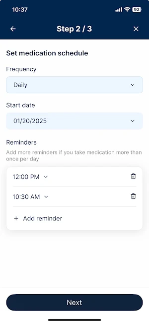 mPRO Health Screenshot 3