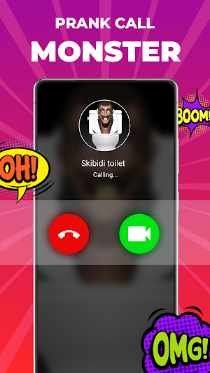 Monster Call: Prank Video Call Screenshot 0