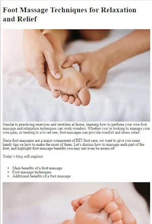 Foot Massage Tutorial Screenshot 0