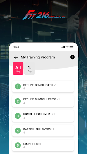 Fit216 Sports Club & SPA Screenshot 3