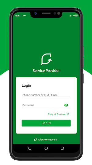 Lifegrow Service Provider Screenshot 1