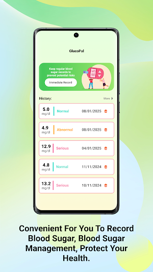 GlucoPal Screenshot 1