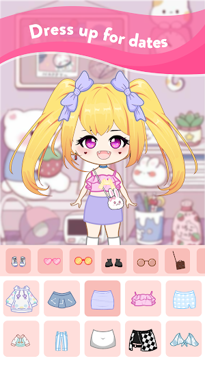 Chibi Doll: Dress Up & Make Up Screenshot 2