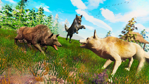 Angry Wolf Hunting Life Sim Screenshot 1