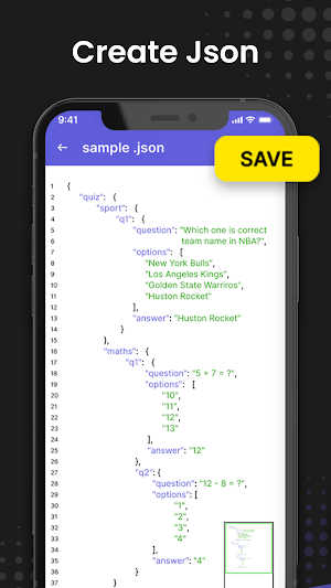 JSON File Opener - Json Viewer Screenshot 3