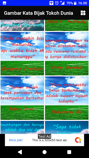 Gambar Kata Bijak Tokoh Dunia Screenshot 0