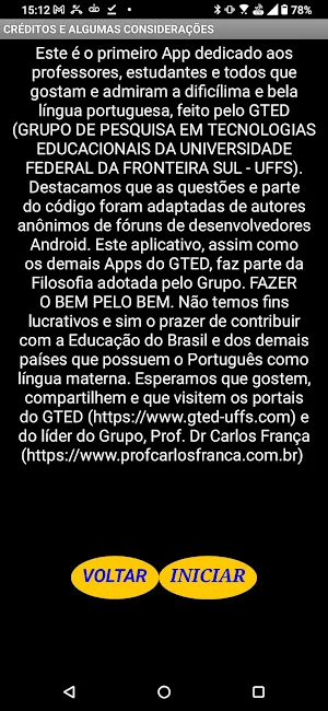 Fi-lo porque quis Screenshot 2