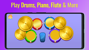 Baby Games: Baby Piano & Phone Screenshot 1
