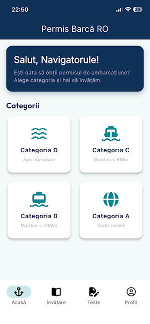 Permis barcă Screenshot 0