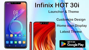 Launcher INFINIX HOT 30i Theme Screenshot 0