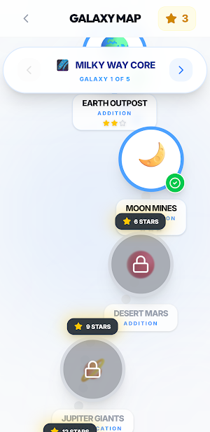 Math Quest: Fun Galaxy Math Screenshot 1