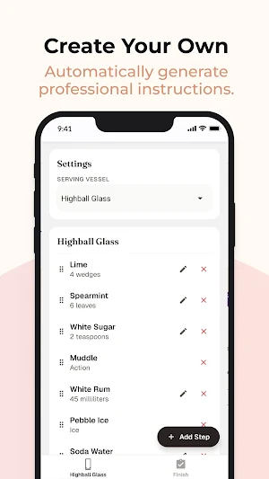 Bevete: Cocktail Recipes Screenshot 1