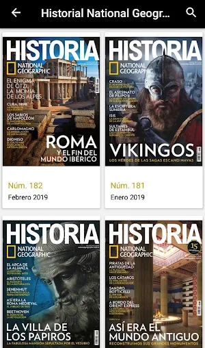 Historia National Geographic Screenshot 1