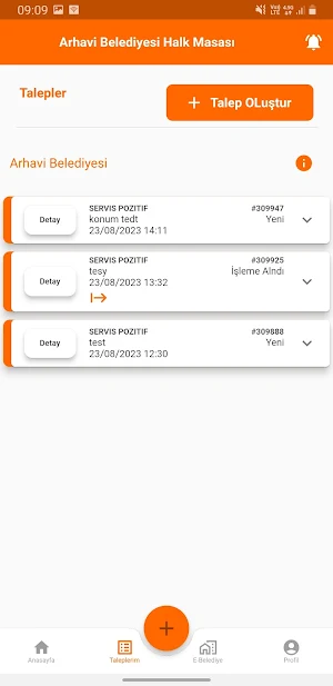 Arhavi Belediyesi Halk Masası Screenshot 2