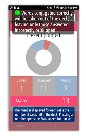 GENKI Conjugation Cards Screenshot 3
