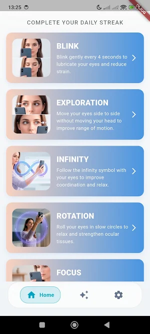 Eye Exercises: Eye Relaxation Screenshot 3