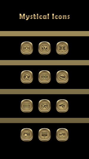 Mystical Gold Icons Screenshot 2