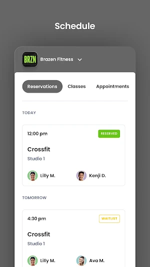 Brazen Fitness Screenshot 2