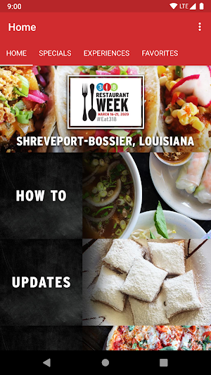 Shreveport 318 Restaurant Week Screenshot 0