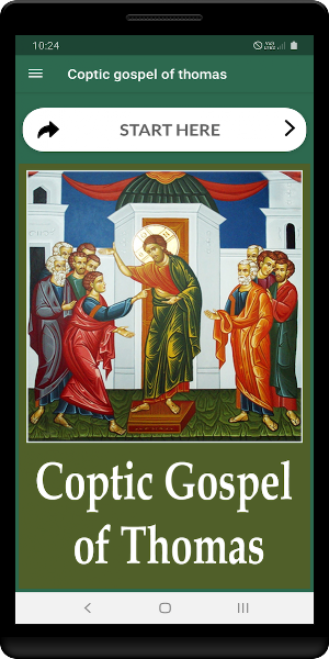 Coptic gospel of thomas Screenshot 0
