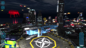 Cyber Car - Flight Simulator Screenshot 3