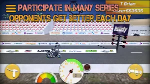 Drag Bikes 2 Wheelie Challenge motorbike edition Screenshot 0