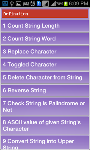 C Example Screenshot 2