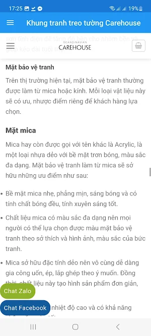 Khung tranh treo tường Screenshot 0