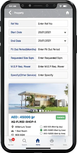 ESAT | Client Mobile app Screenshot 3