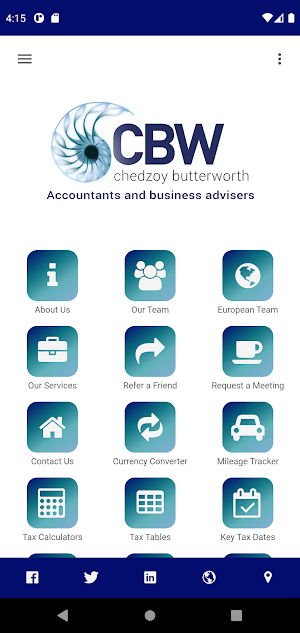 CBW Accountants Screenshot 0