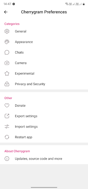 Cherrygram Screenshot 1