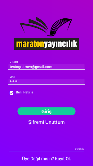 Maraton Öğretmen Screenshot 0