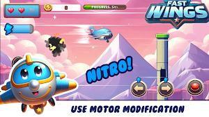 Jet Mission: Super Wings Game Screenshot 1