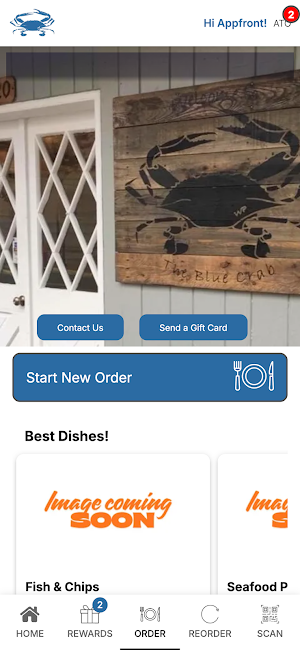 The Blue Crab of WP Screenshot 0