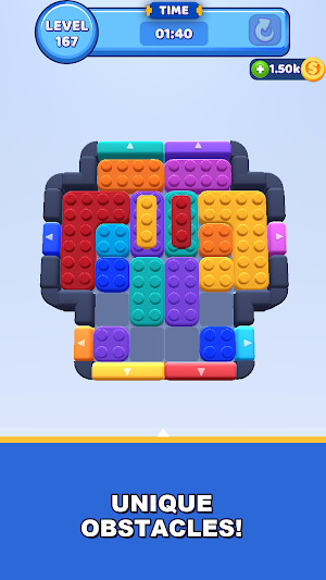 Block Out! - Color Sort Puzzle Screenshot 3