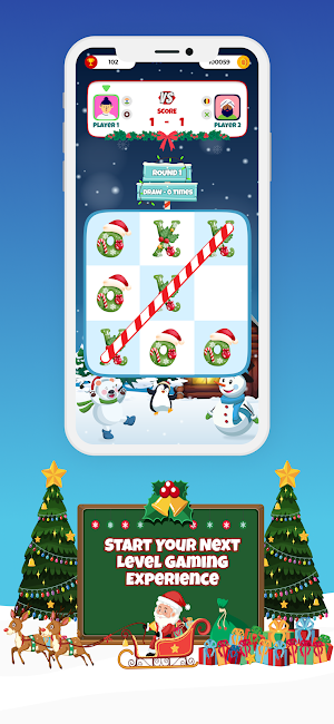 Tic Tac Toe: Christmas Joy XO Screenshot 3