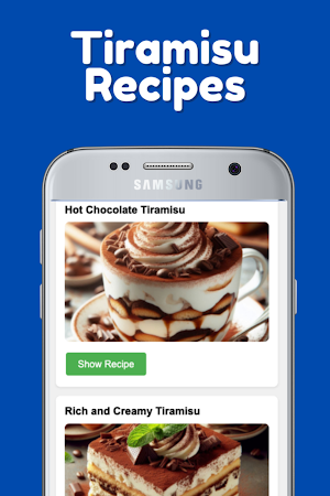 Tiramisu App Screenshot 2