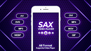 Sax Video Player - All Format HD Video Player 2021 Screenshot 3