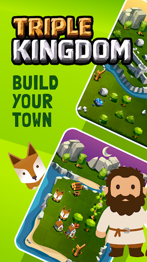 Triple Kingdom: Match & Build Screenshot 0