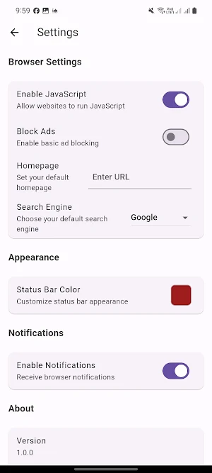 DevFlex - Browser Screenshot 2