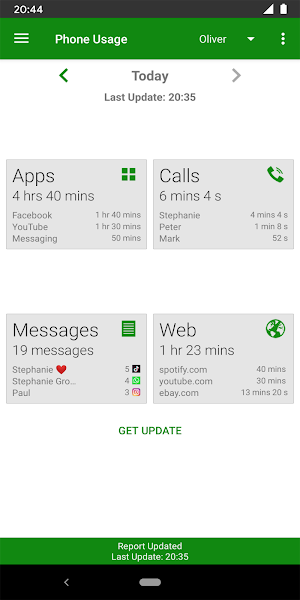 MMGuardian Parental Control App For Parent Phone Screenshot 1