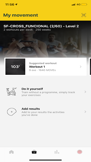 FIJI Fitness Screenshot 1