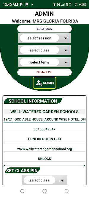 WELL-WATERED GARDEN SCHOOLS Screenshot 3