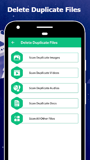 Clean my Phone - Free up storage space Screenshot 1