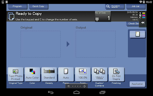 bizhub Remote Access Screenshot 3