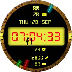 Stick Men Fight 3 Watch Face Screenshot 2