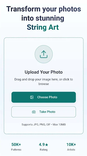 Photo String Art Maker Screenshot 0
