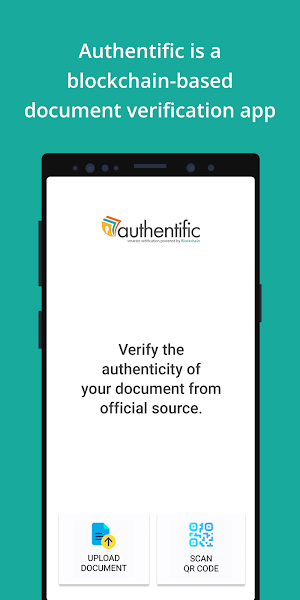 Authentific Blockchain Screenshot 1