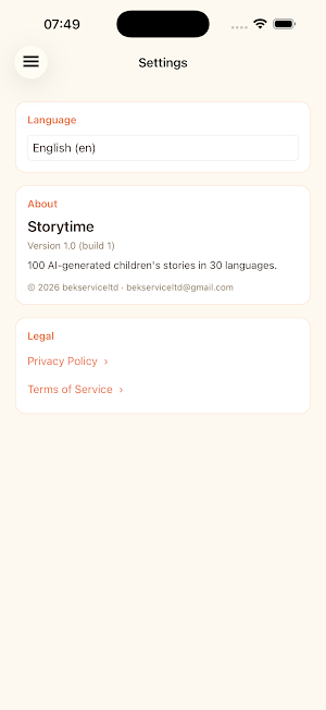 Storytime - Kids Stories Screenshot 1